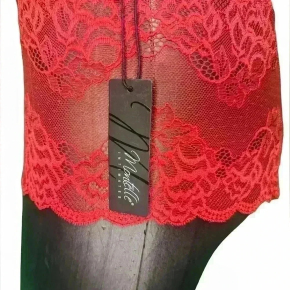 Montelle Intimates Cheeky Boy Short Merlot - Picture 4 of 5